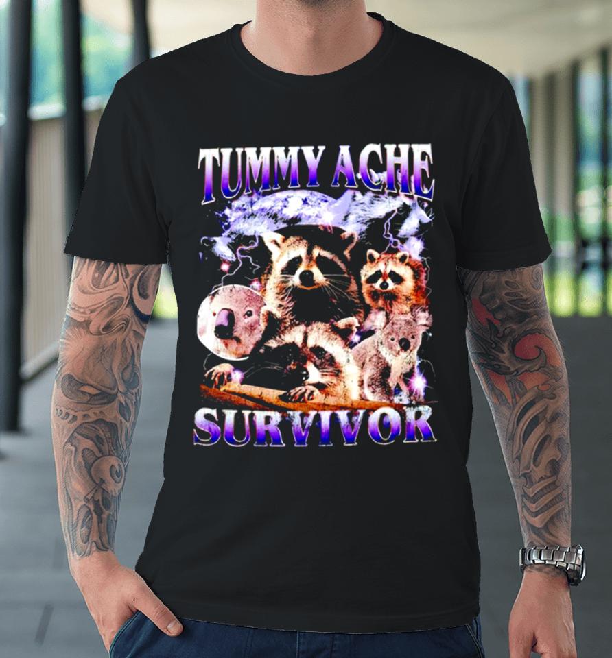 Tummy Ache Survivor Vintage Premium T-Shirt