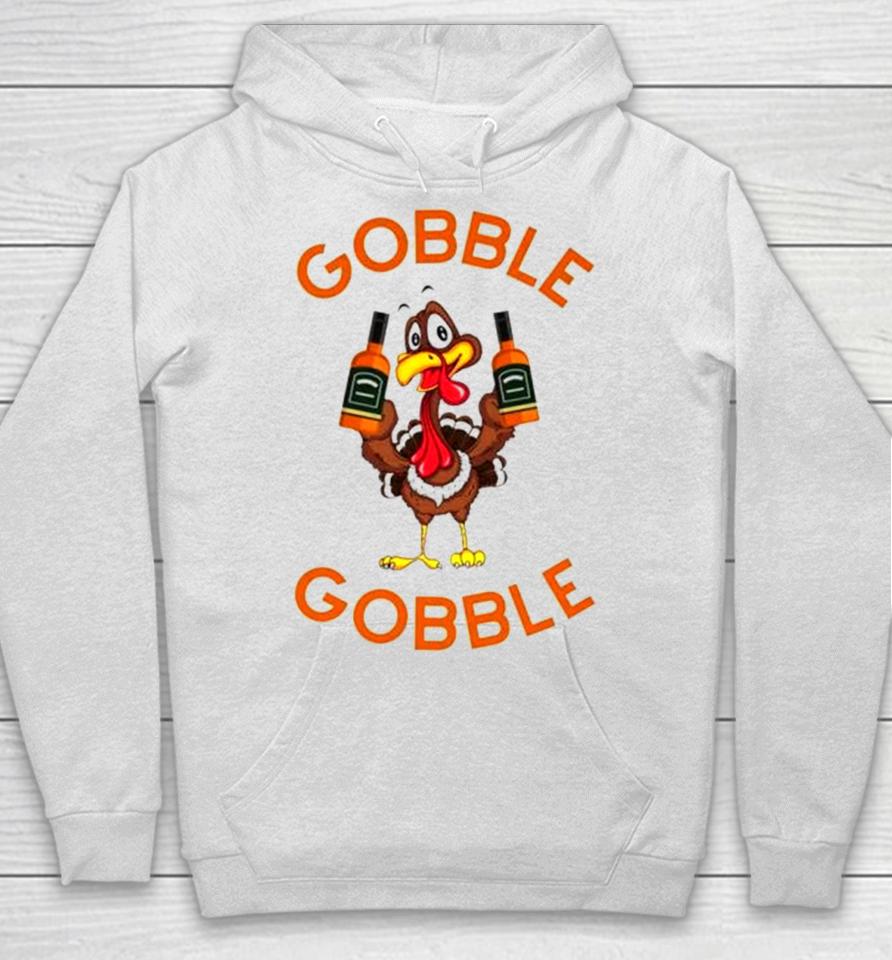 Turkey Gobble Gobble Thanksgiving Hoodie