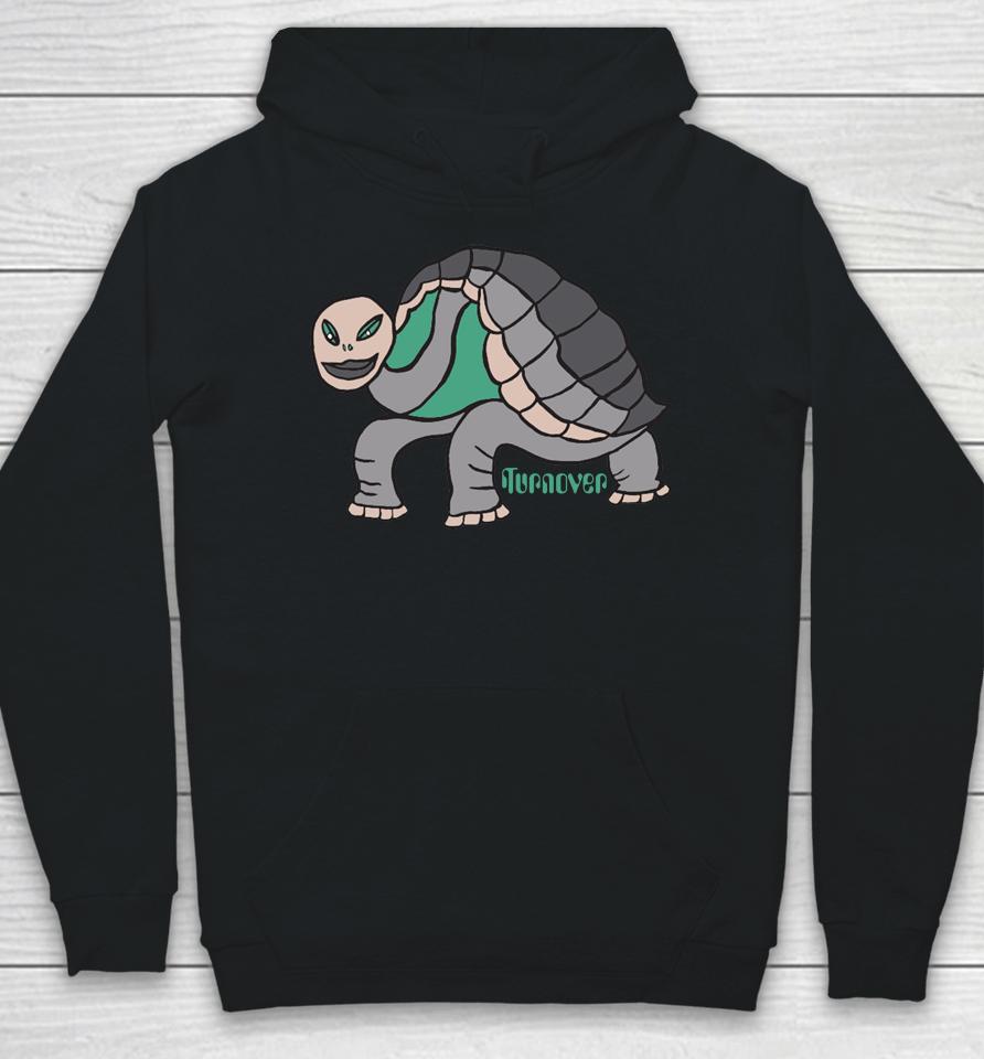 Turnover Merch Turtle Run For Cover Records Hoodie