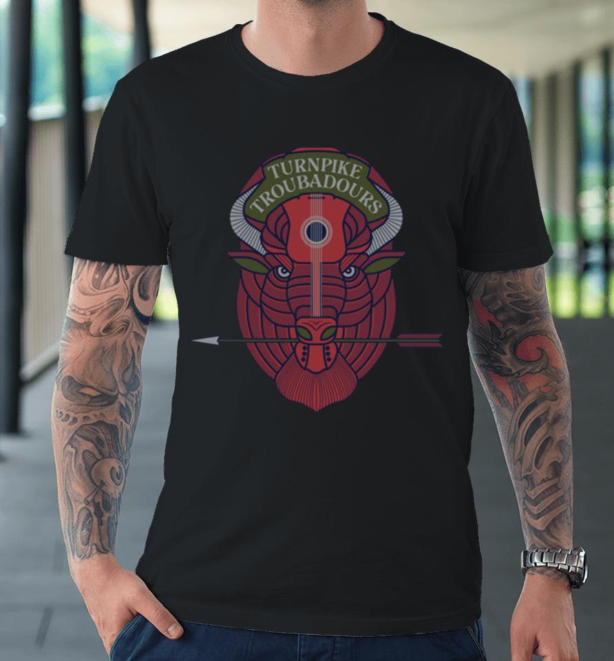 Turnpike Troubadours Bison Head Premium T-Shirt