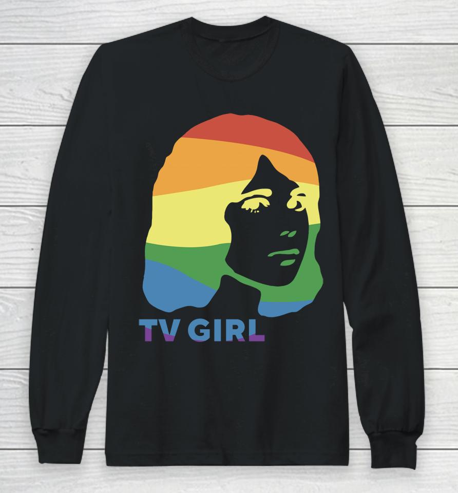 Tv Girl Rainbo Dream Girl Long Sleeve T-Shirt