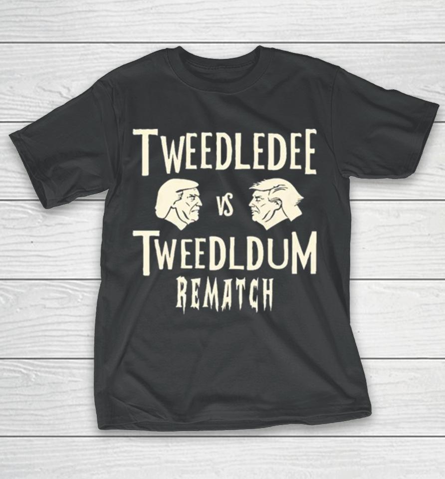Tweedledee Vs Tweedledum Rematch T-Shirt