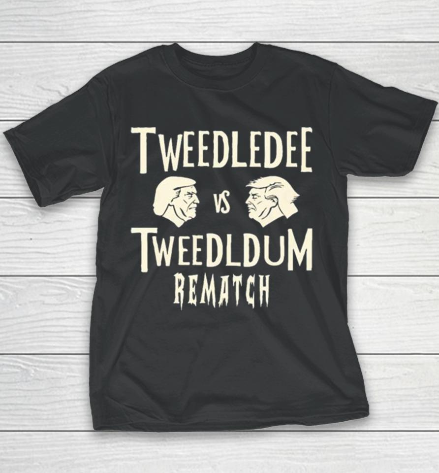 Tweedledee Vs Tweedledum Rematch Youth T-Shirt