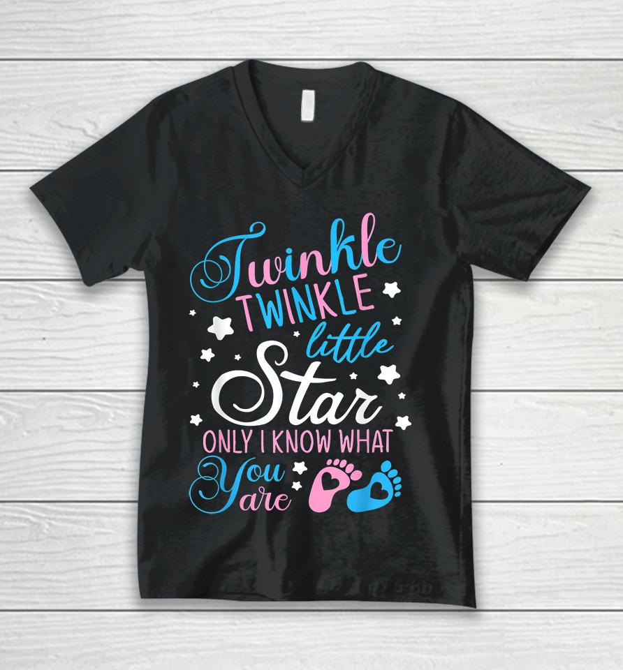 Twinkle Twinkle Little Star Only I Know What You Are Unisex V-Neck T-Shirt