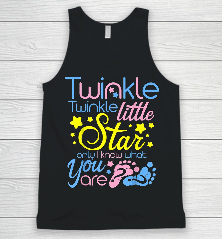 Twinkle Twinkle Little Star Only I Know What You Are Unisex Tank Top