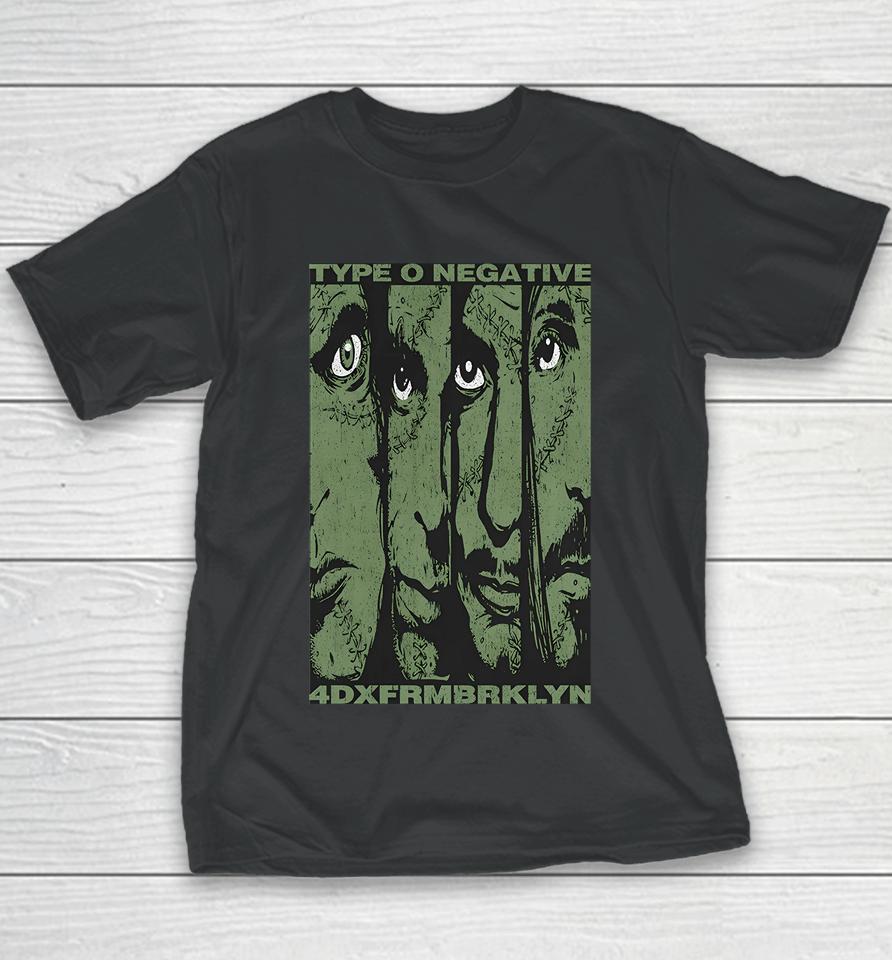 Type O Negative Merch 4Dxfrmbrklyn Youth T-Shirt