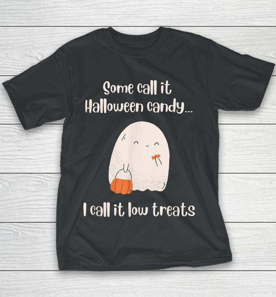 Type1 1 Diabetes Halloween Low Treats Youth T-Shirt