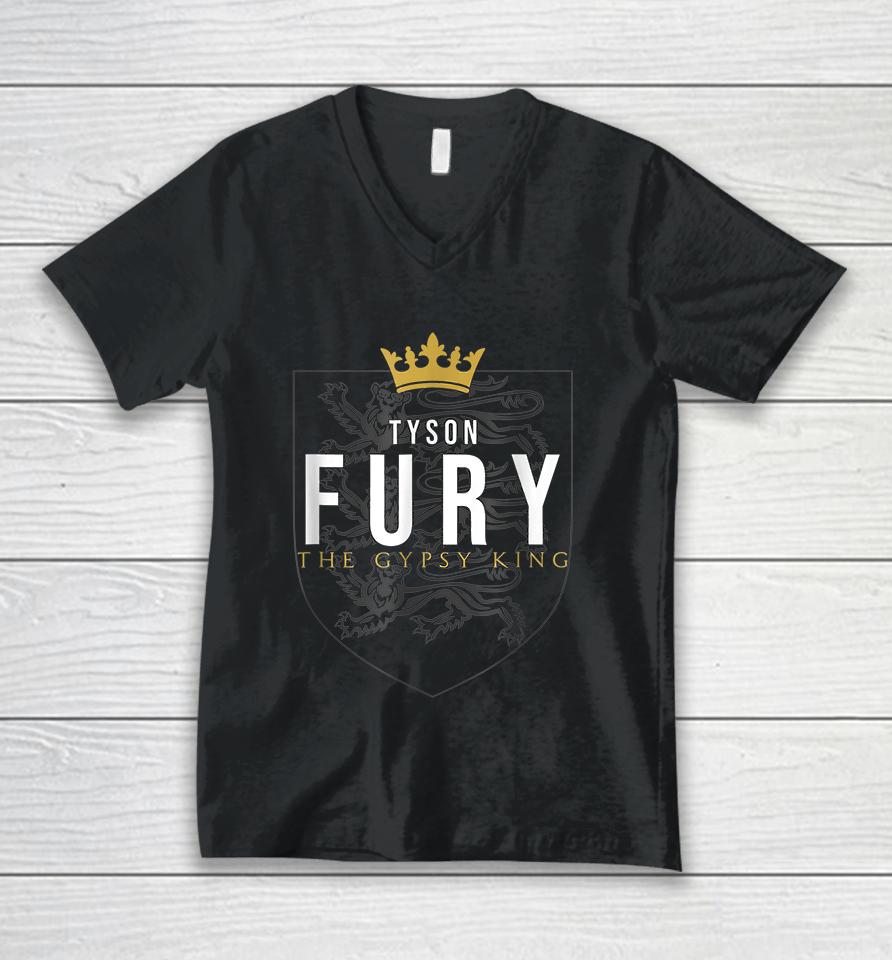 Tyson Fury The Gypsy King Unisex V-Neck T-Shirt