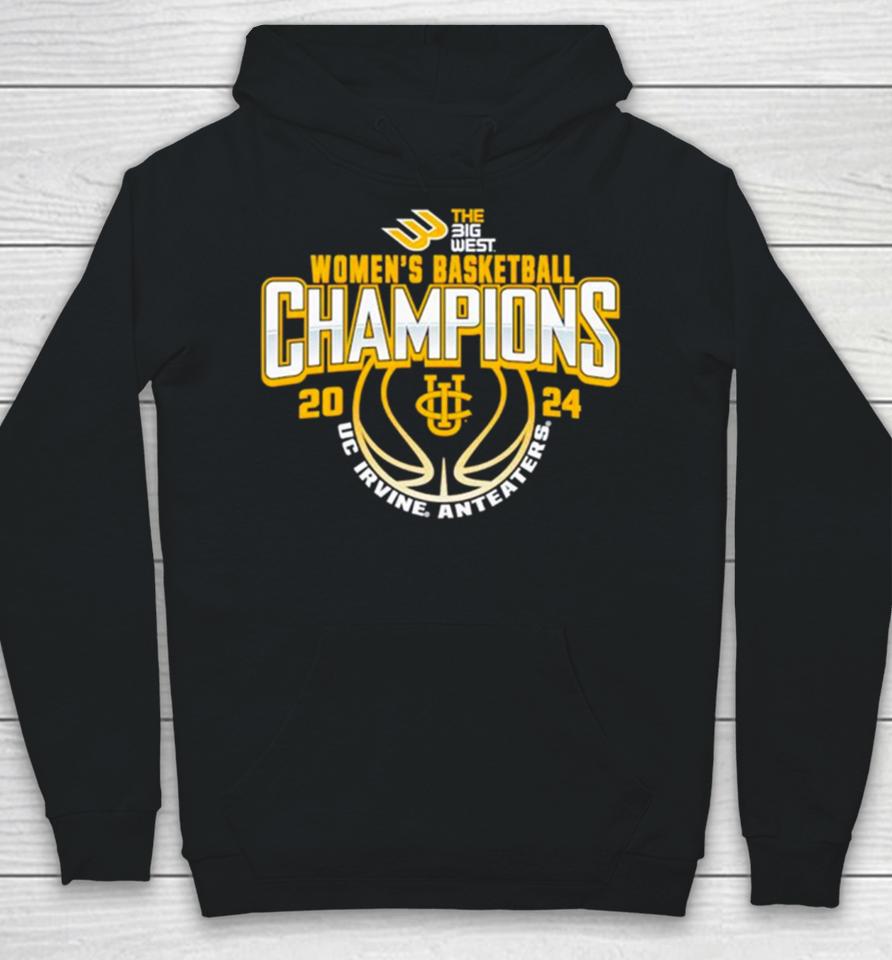 Uc Irvine Anteaters 2024 Big West Women’s Basketball Conference Tournament Champions Hoodie