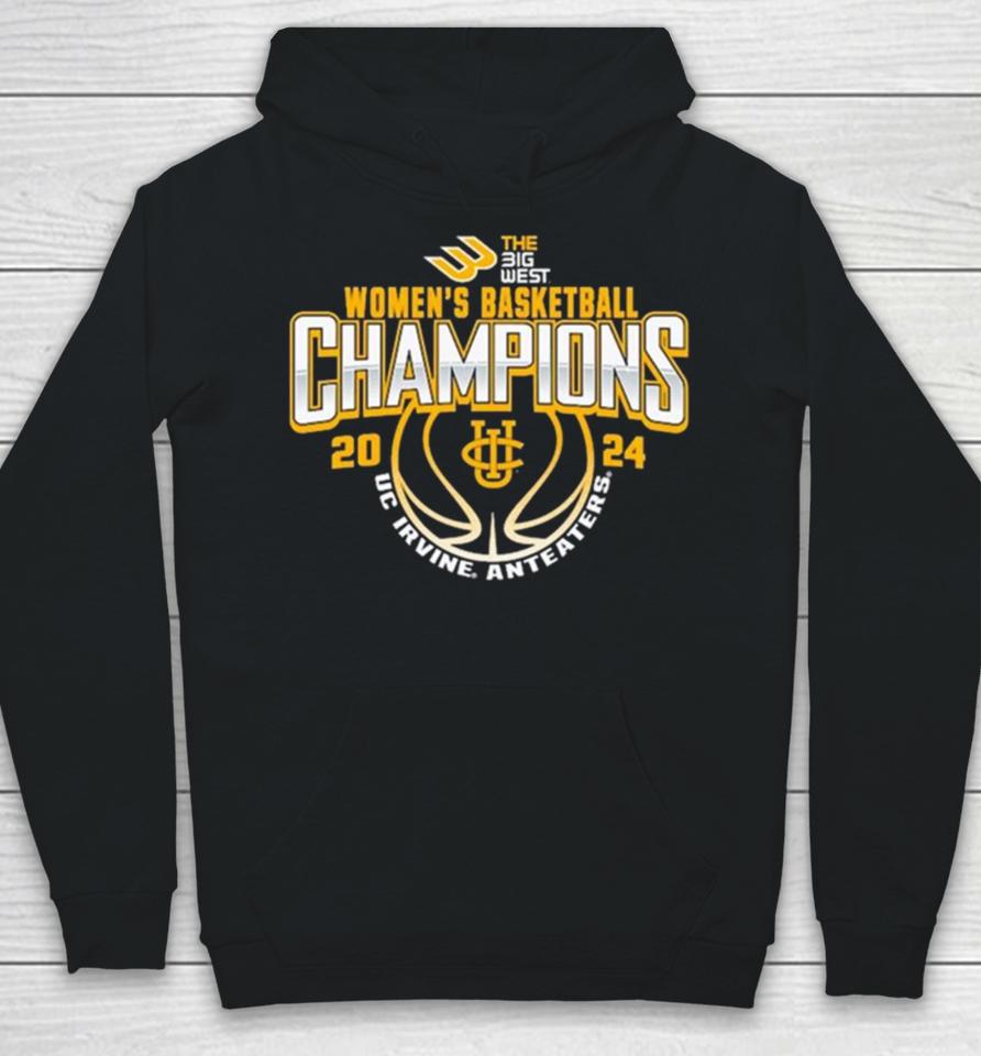 Uc Irvine Anteaters 2024 Big West Women’s Basketball Conference Tournament Champions Hoodie