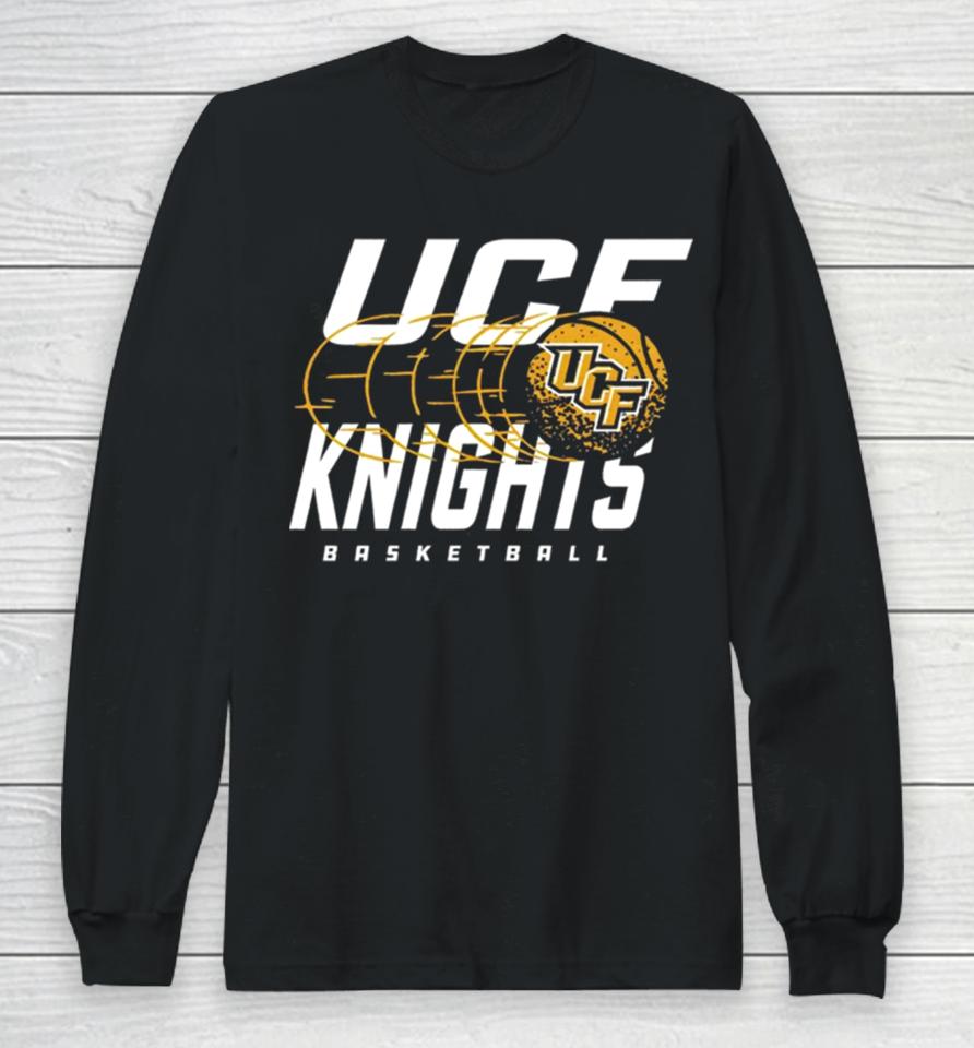 Ucf Knights Basketball Logo Long Sleeve T-Shirt