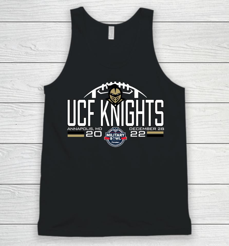 Ucf Knights Football 2022 Military Bowl Military Bowl Gear Shop Unisex Tank Top