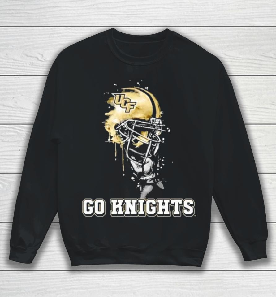 Ucf Knights Go Knights Rising Helmet Sweatshirt