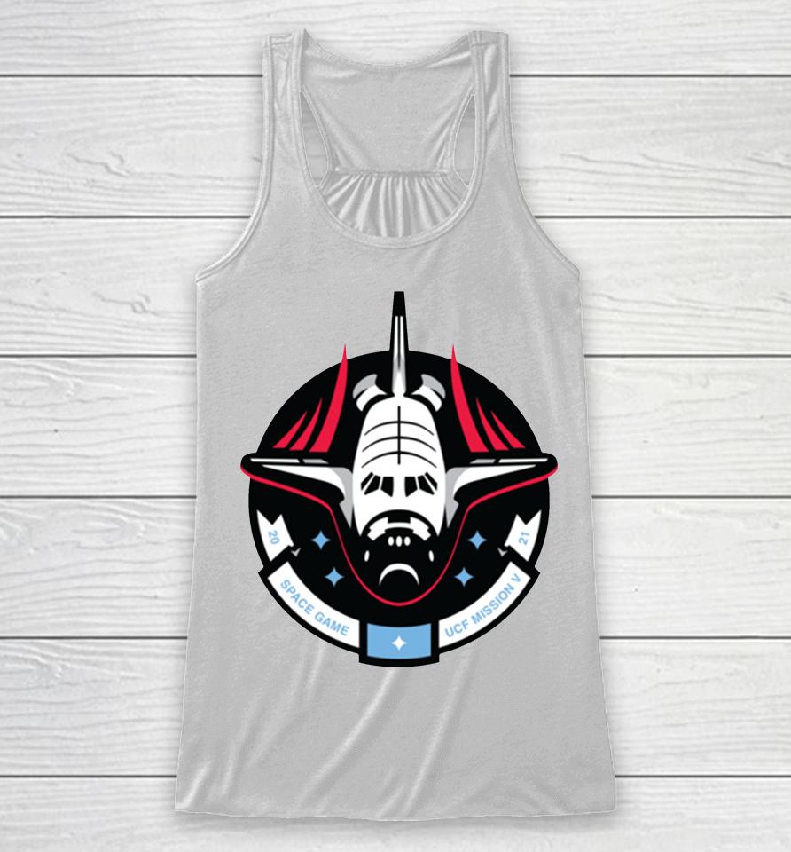 Ucf Knights Space Game Mission Logo Racerback Tank