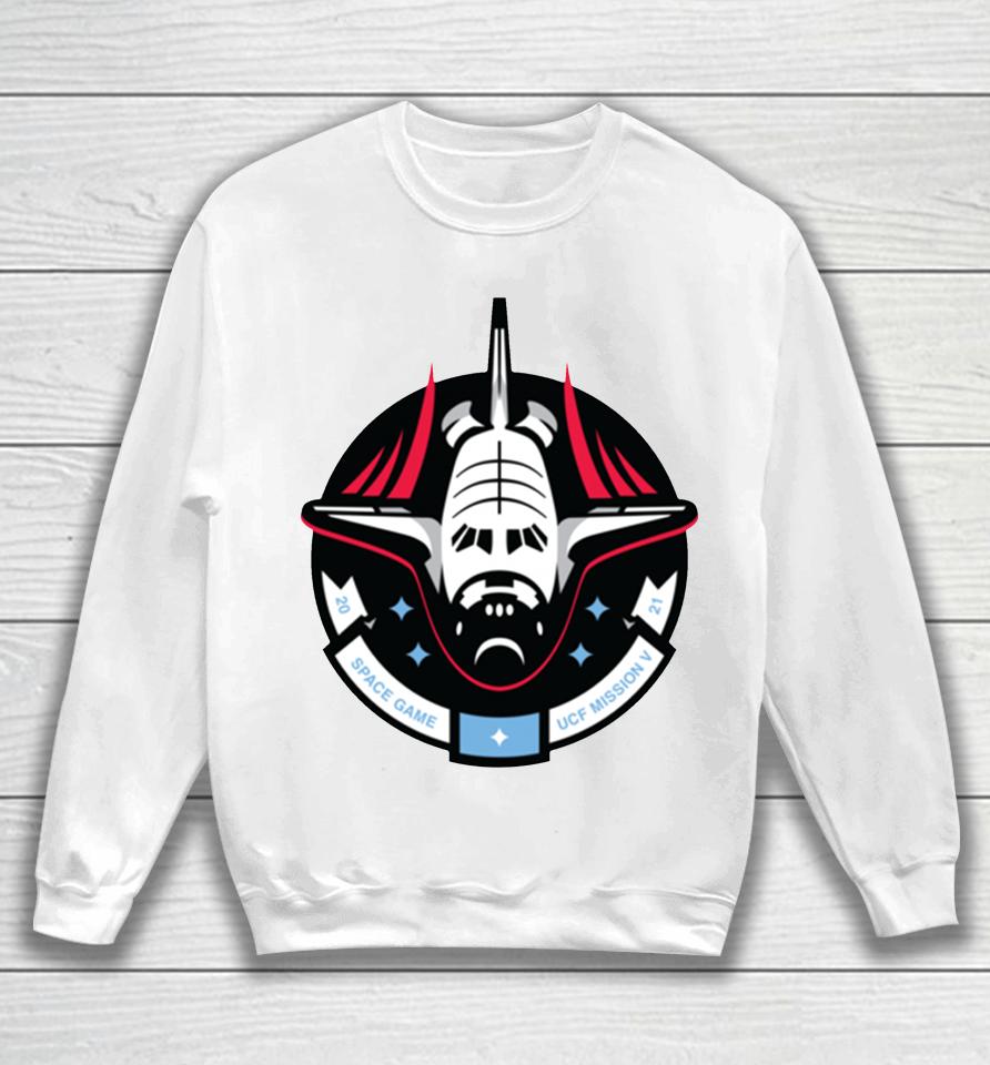Ucf Knights Space Game Mission Logo Sweatshirt