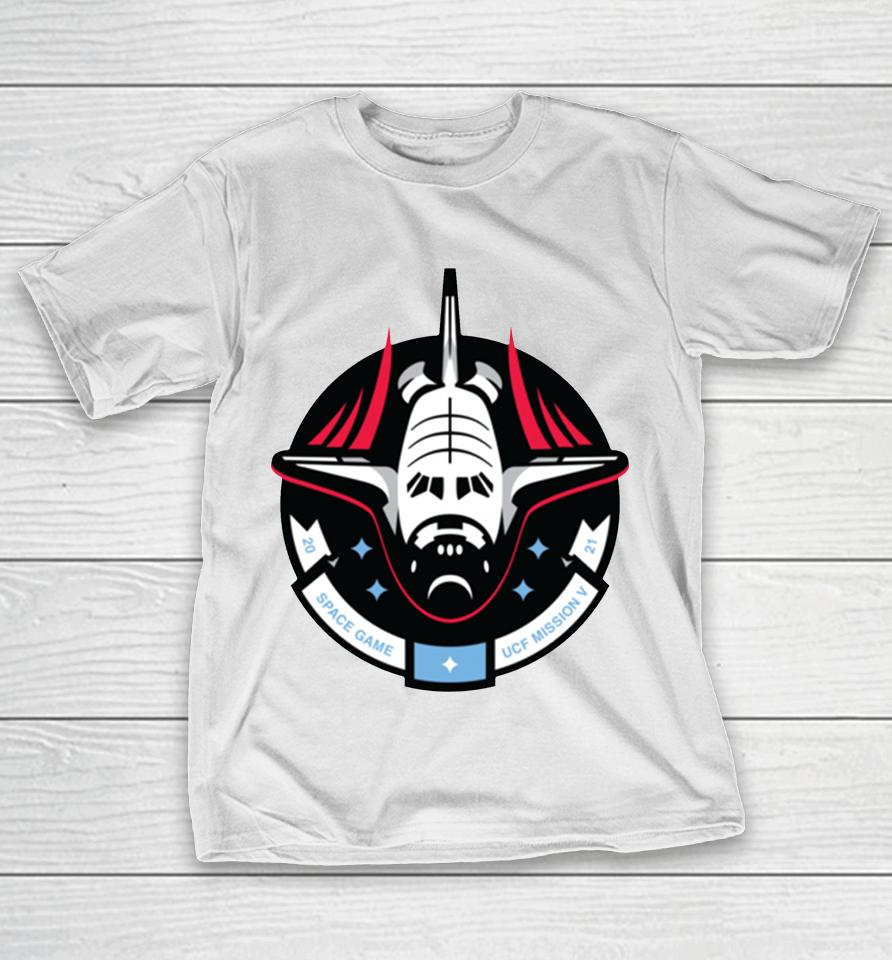 Ucf Knights Space Game Mission Logo T-Shirt