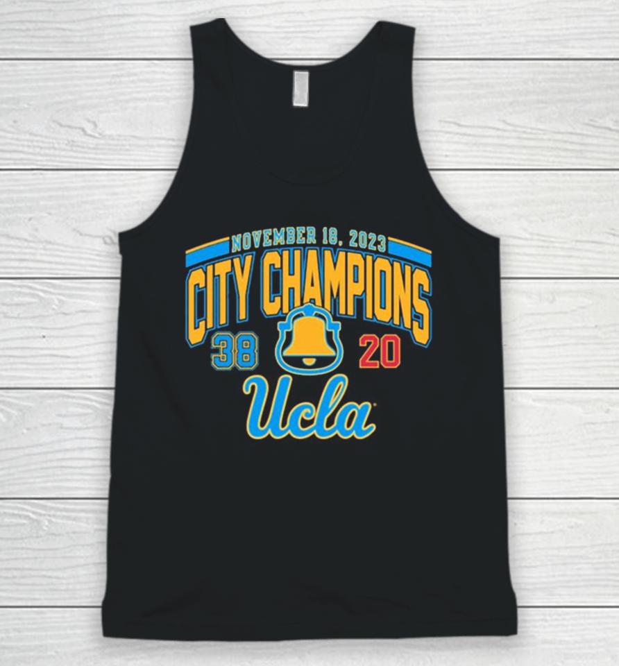 Ucla Bruins 2023 Rivalry Victory City Champions Unisex Tank Top