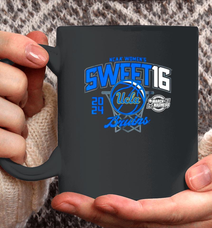 Ucla Bruins 2024 Ncaa Women’s Basketball Sweet 16 March Madness Coffee Mug