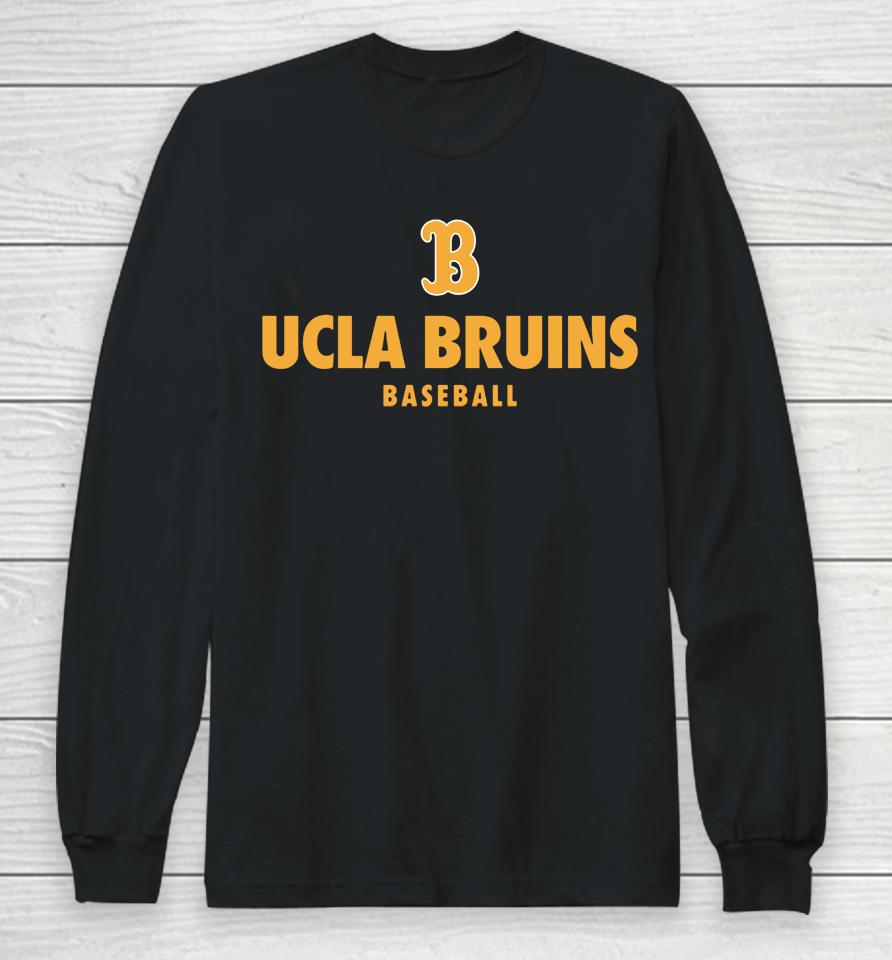 Ucla Bruins True Blue Dri-Fit Legend Baseball 2023 Long Sleeve T-Shirt