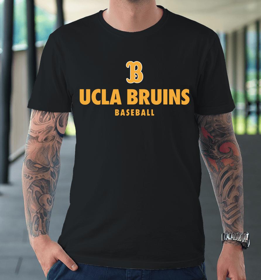 Ucla Bruins True Blue Dri-Fit Legend Baseball 2023 Premium T-Shirt