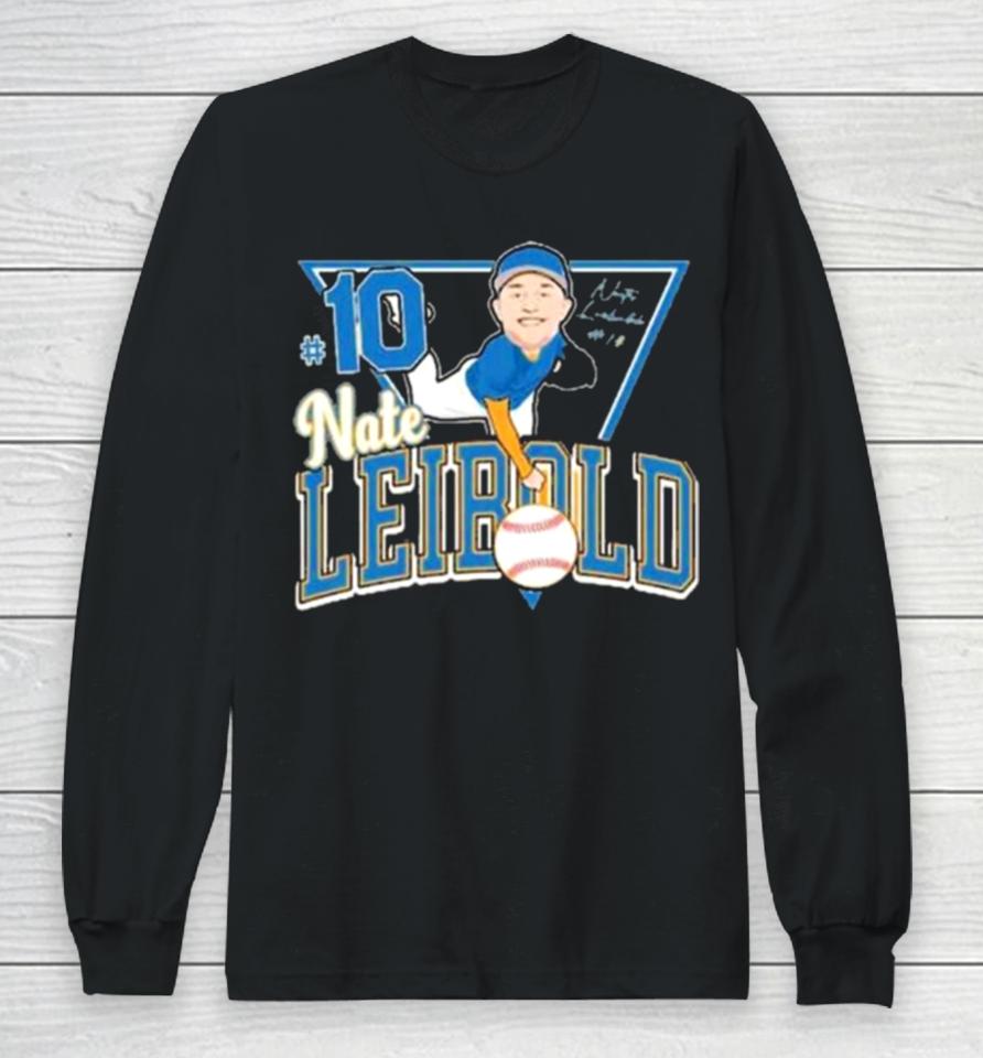 Ucla Pitcher Nate Leibold Signature Long Sleeve T-Shirt