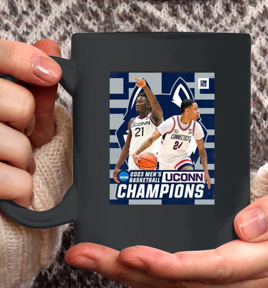 Uconn Huskies 2023 Men’s Basketball Champions Coffee Mug