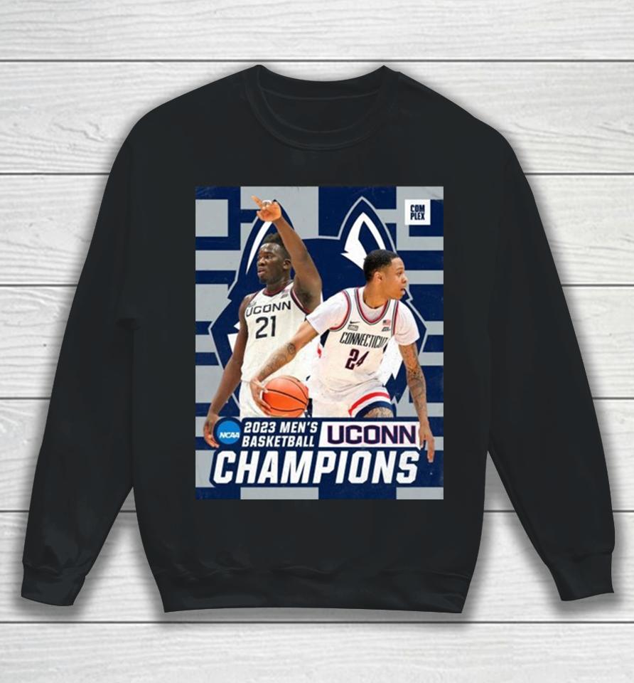 Uconn Huskies 2023 Men’s Basketball Champions Sweatshirt