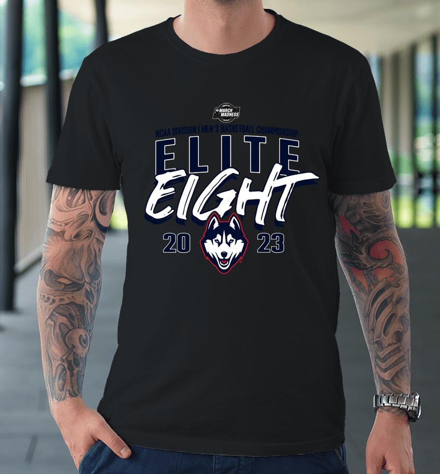 Uconn Huskies 2023 Ncaa Men's Basketball Tournament March Madness Elite Eight Team Premium T-Shirt