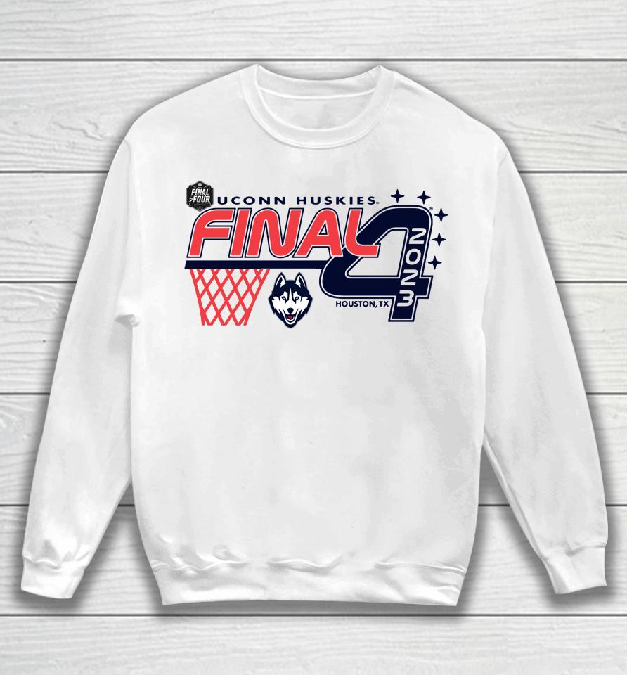 Uconn Huskies 2023 Ncaa Men's Basketball Tournament March Madness Final Four Sweatshirt