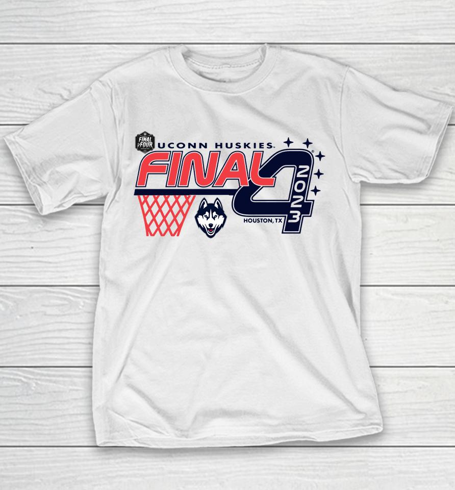 Uconn Huskies 2023 Ncaa Men's Basketball Tournament March Madness Final Four Youth T-Shirt