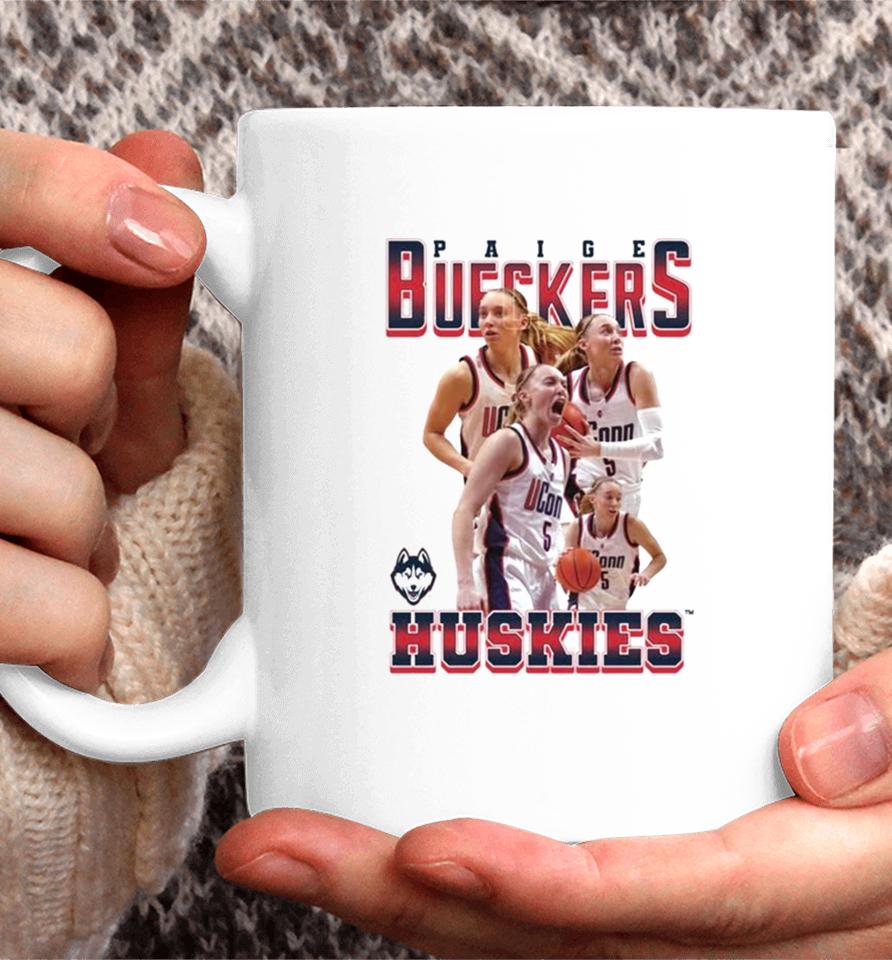 Uconn Huskies 2024 Ncaa Men’s Basketball Paige Bueckers 2023 – 2024 Post Season Coffee Mug