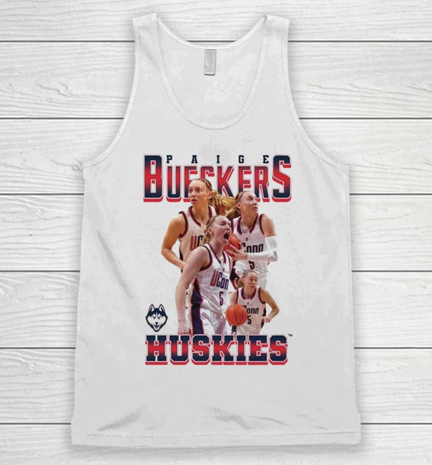 Uconn Huskies 2024 Ncaa Men’s Basketball Paige Bueckers 2023 – 2024 Post Season Unisex Tank Top