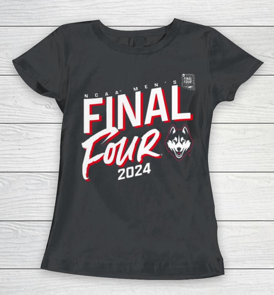 Uconn Huskies 2024 Ncaa Men’s Basketball Tournament March Madness Final Four Elite Pursuit Women T-Shirt