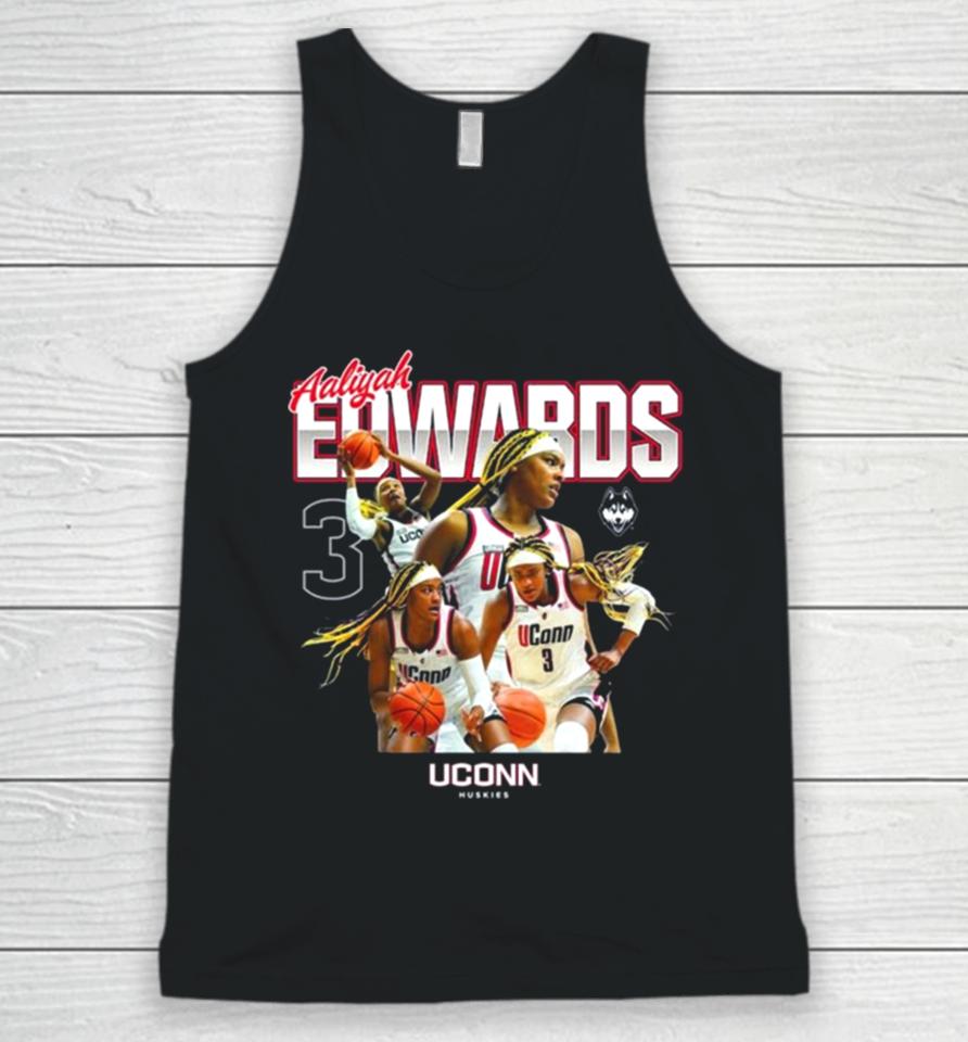 Uconn Huskies 2024 Ncaa Women’s Basketball Aaliyah Edwards 2023 – 2024 Post Season Unisex Tank Top