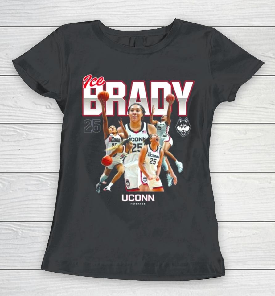 Uconn Huskies 2024 Ncaa Women’s Basketball Ice Brady 2023 – 2024 Post Season Women T-Shirt