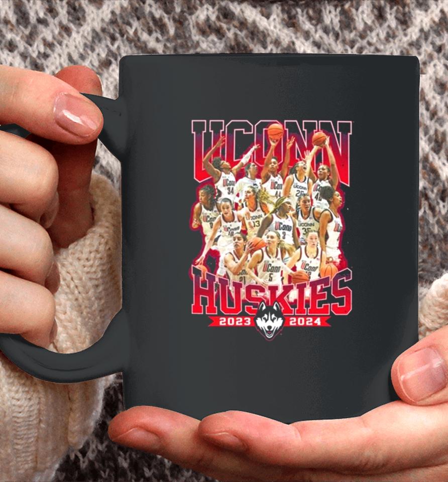 Uconn Huskies 2024 Ncaa Women’s Basketball Tournament Official 2023 – 2024 Post Season Coffee Mug