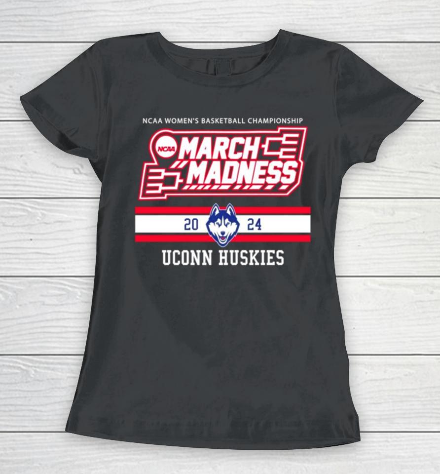 Uconn Huskies Ncaa Womens Basketball Championship March Madness 2024 Women T-Shirt