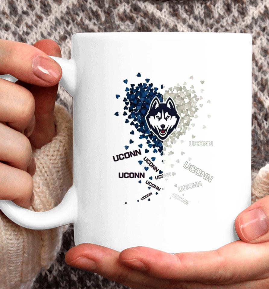 Uconn Huskies Tiny Heart Shape 2023 Coffee Mug