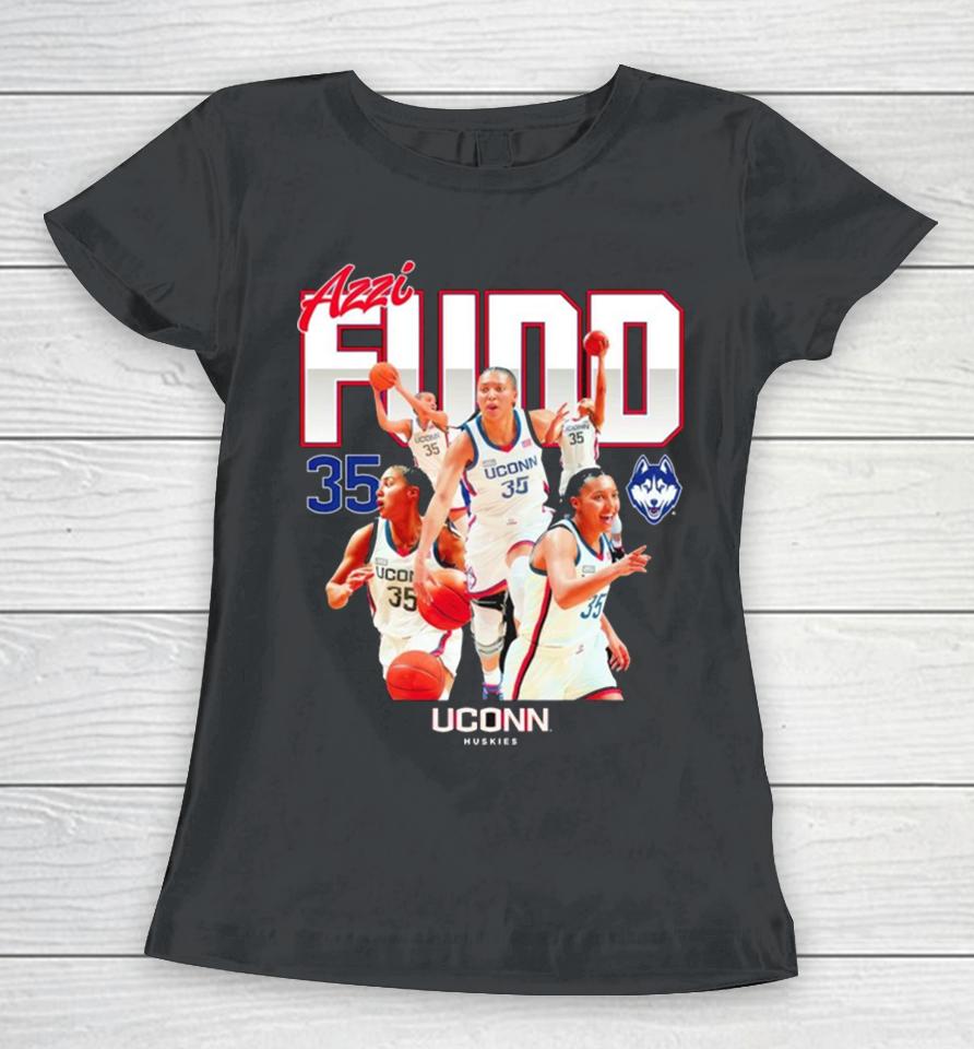 Uconn Ncaa Women’s Basketball Azzi Fudd 2023 2024 Women T-Shirt