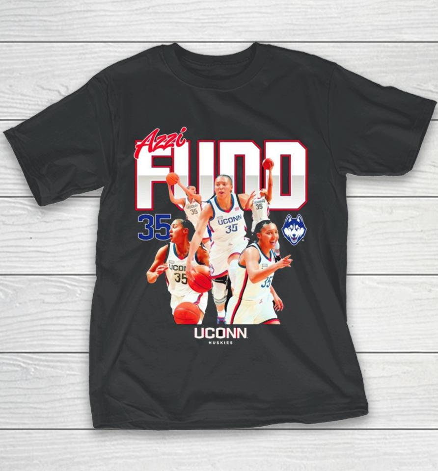 Uconn Ncaa Women’s Basketball Azzi Fudd 2023 2024 Youth T-Shirt