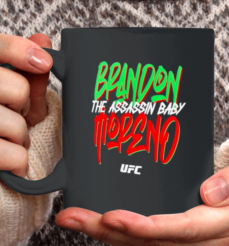 Ufc Merch Brandon Moreno Heather Gray Fanatics Branded The Assassin Baby Coffee Mug