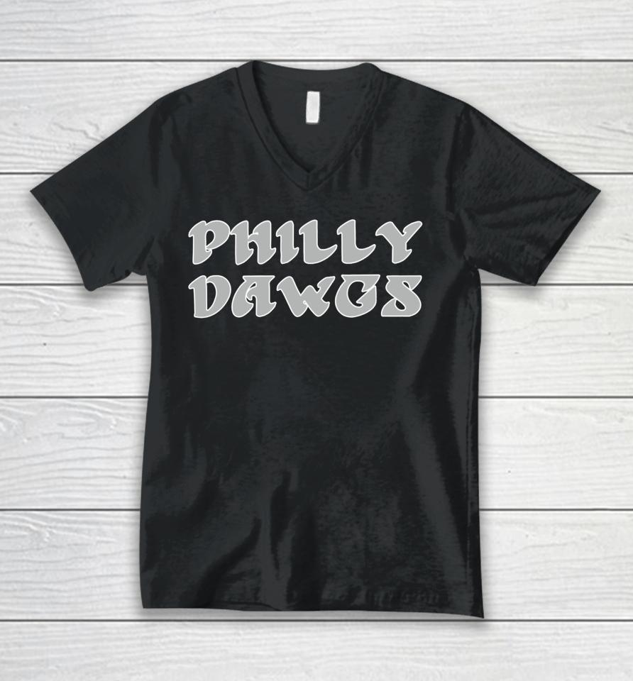 Ugabarstool Philly Dawgs  Copy Unisex V-Neck T-Shirt