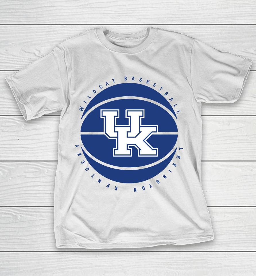 Uk Team Shop Kentucky Wildcats Basketball T-Shirt