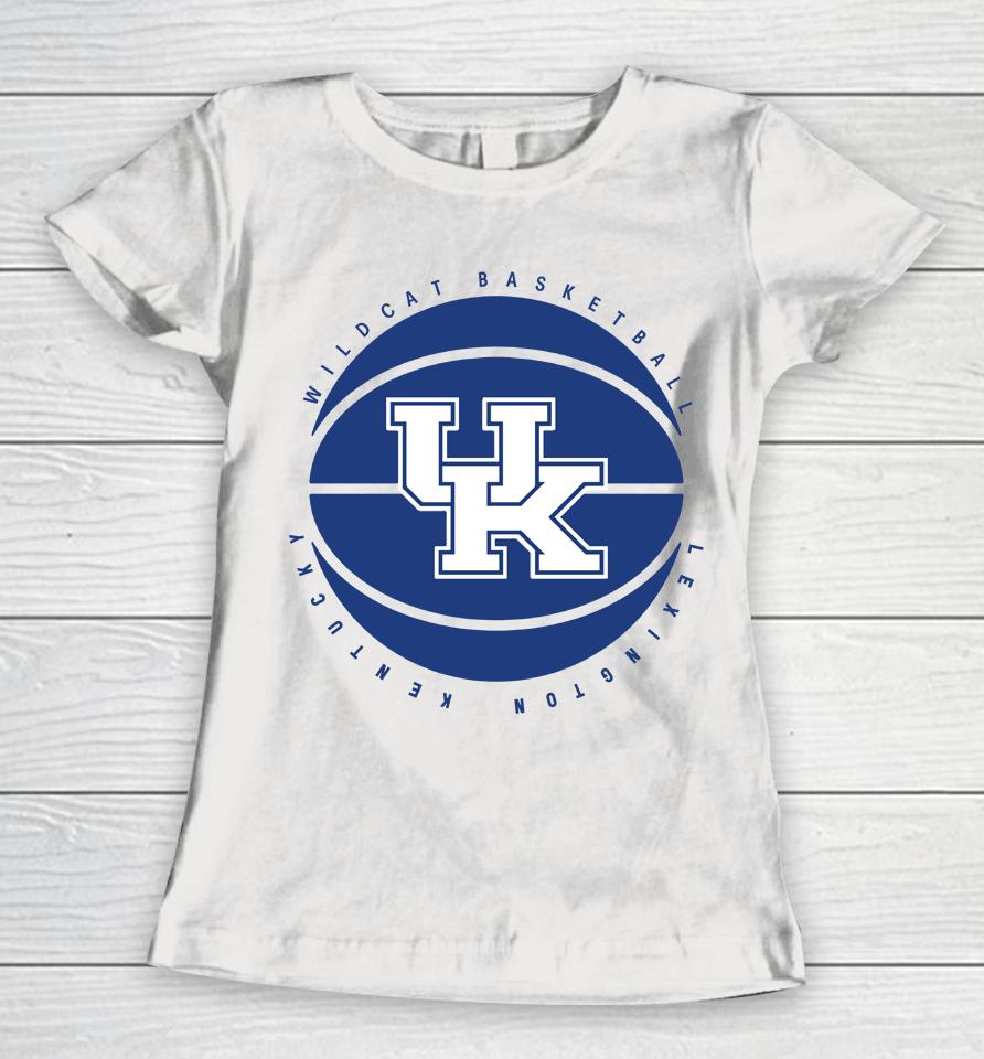 Uk Team Shop Kentucky Wildcats Basketball Women T-Shirt