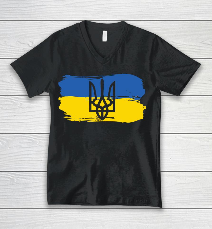 Ukraine Unisex V-Neck T-Shirt