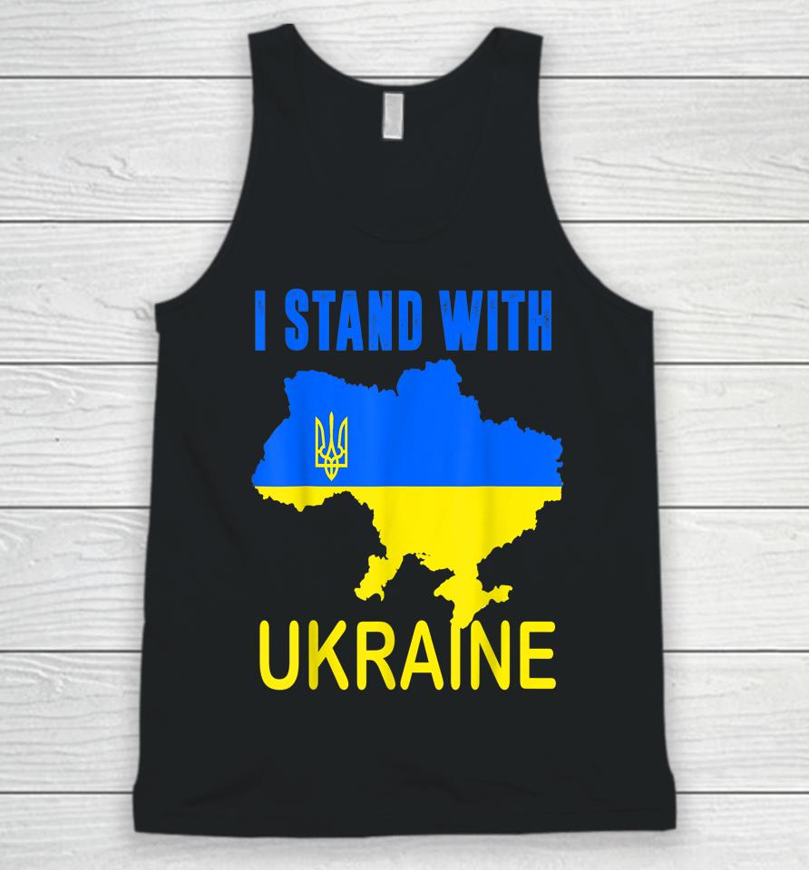 Ukrainian Lover I Stand With Ukraine Unisex Tank Top