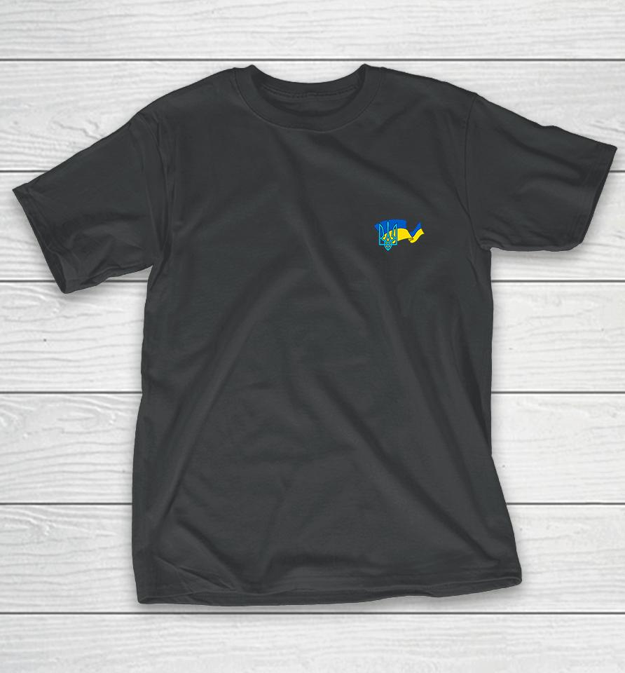 Ukrainian Tryzub &Amp; Flag T-Shirt