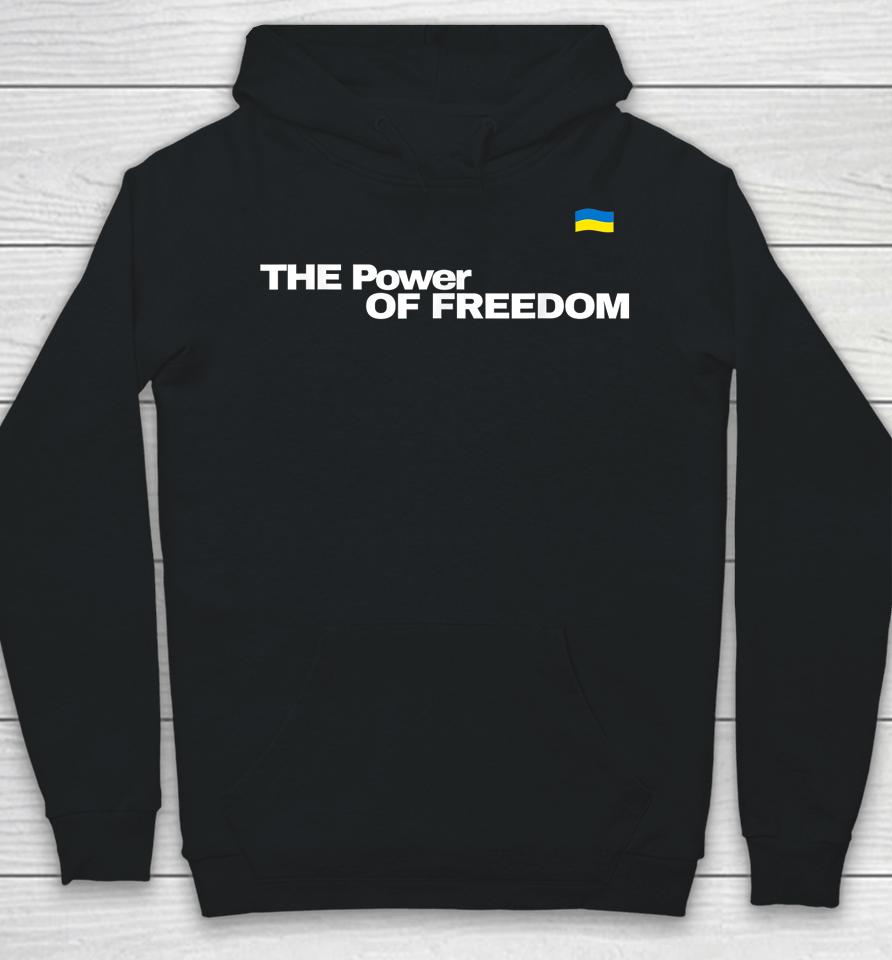 Ukrainian Zelensky Ukraine Flag - The Power Of Freedom Hoodie