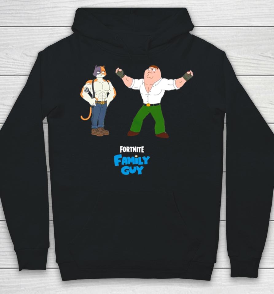 Ultimate Cat Skin Meowscles And Peter Griffin Fortnite Game New Characters Funny Hoodie