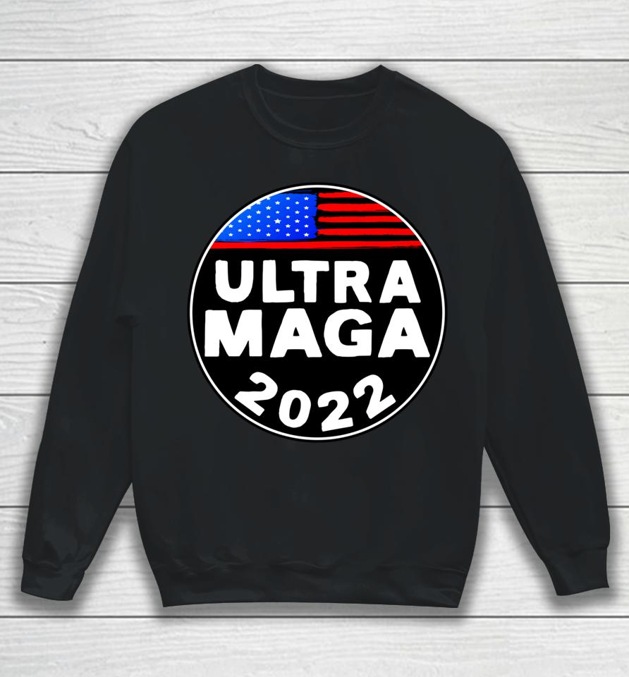 Ultra Maga Donald Trump Joe Biden America Sweatshirt
